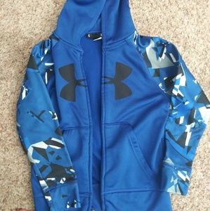 Under armor zip up